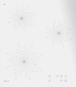 Индукционная варочная панель Fornelli PI 45 Inizio WH