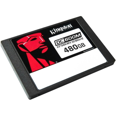 Kingston SSD DC600M, 480GB, 2.5" 7mm, SATA3, 3D TLC, SEDC600M/480G