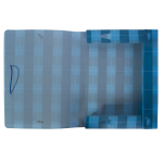 Папка на резинке Sahand, A4, 240х330х33 мм, 600 мкм, ассорти, матовая, "Scotch series"