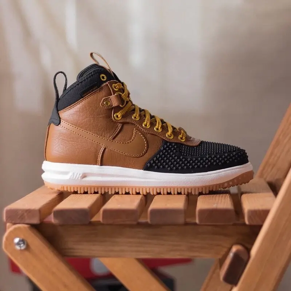 Кроссовки Nike Lunar Force 1, коричн.