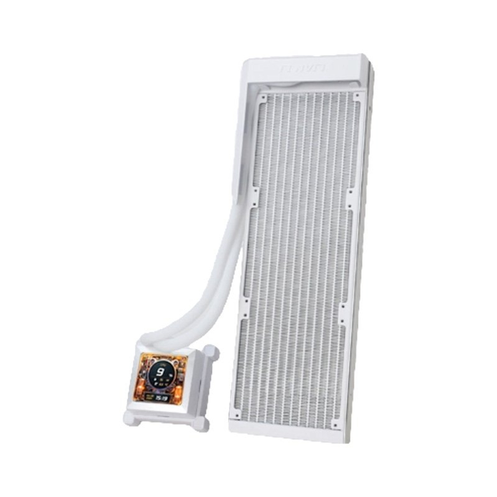 Водяное охлаждение для CPU Lian Li HydroShift LCD 360 FAN LESS White G89.GHSLCD36NW.00