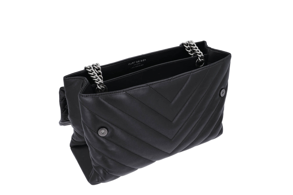 кожаная сумка через плечо kensington Kurt Geiger - черный(1100500109)