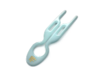 NO 1 HAIRPIN | TANTALIZING BLUE - 3X HAIRPINS/BOX / Шпильки No1 Hairpin нежно-бирюзового цвета (набор из 3 шпилек)