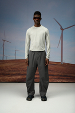 Лонгслив Nothomme Blue Seamless Knit Mesh Running Long Sleeve "Light Gray"