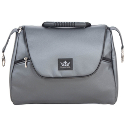 Детская коляска Adamex Chantal Star Collection 2 в 1 STAR103 (Т.СЕР.ПЕРЛ.КОЖА+ХРОМ РАМА)