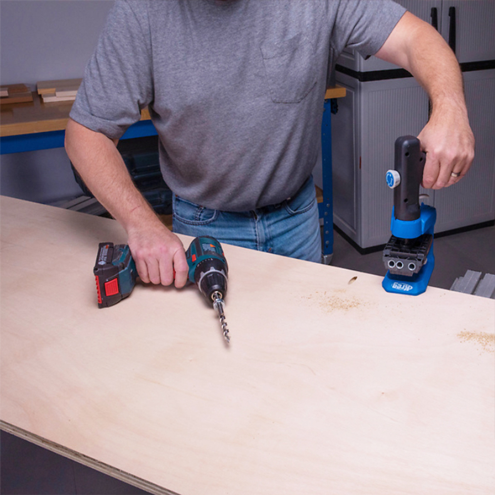 Кондуктор для сверления Kreg Pocket-Hole Jig 520 в комплекте с клещами KPHJ520PRO-INT