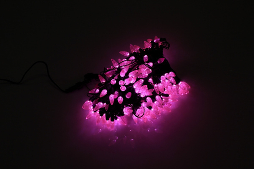 LED-PL-C6-4-G-220V-20-P, 20м, 200-205 светодиодов, розовый