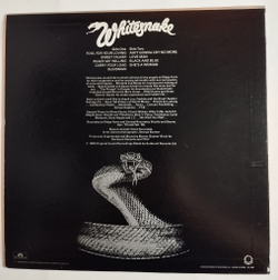Винтажная виниловая пластинка LP Whitesnake Ready An Willing (Japan 1980) (No Obi) NM