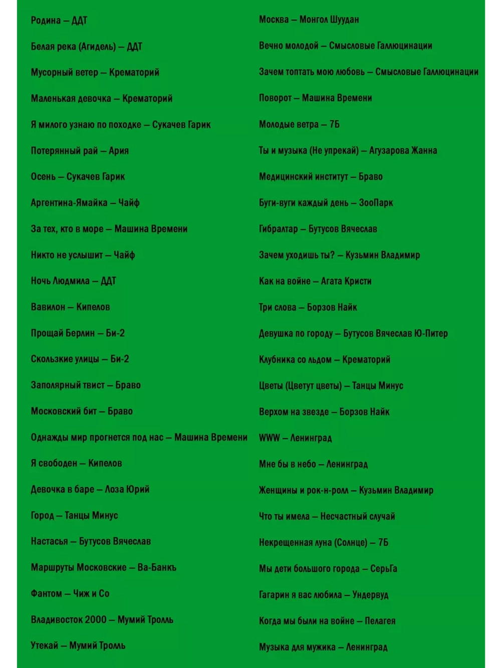 Рок и Рок-н-Ролл часть 1 (Караоке DVD)