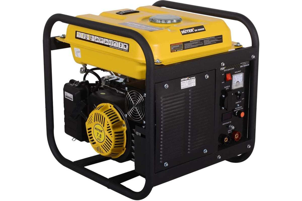 Инверторный электрогенератор Huter DN 5000iW, с функцией сварки 64/1/93