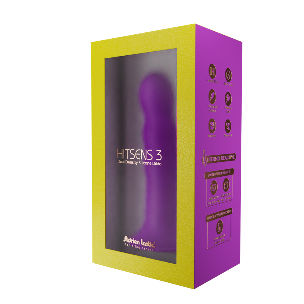 Фаллоимитатор Hitsens 3 ( 7" ) S03 Purple 24023AL