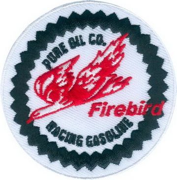 Нашивка Firebird Racing Gasoline - гоночное топливо Файербёрд