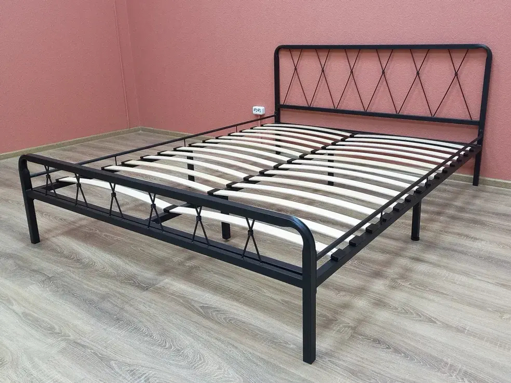 Клэр (Форвард) Кровать 900/1200/1400/1600/1800мм (черная)