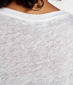 Льняная футболка Calvin Klein - белый(K20K207261)