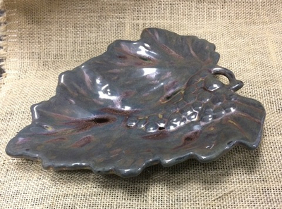 Тарелочка "Лист винограда"