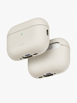Uniq для Airpods Pro 3 чехол Lyden Vex Leatherette Clay