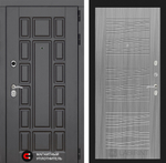 Дверь входная Лабиринт Нью-Йорк 06 - Сандал серый металлическая
