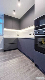 Кухня в серых тонах