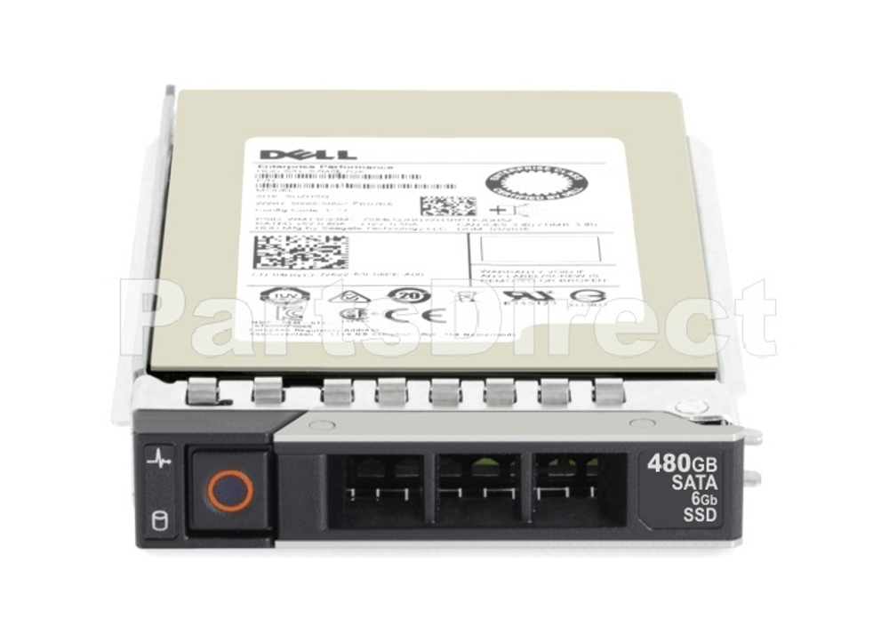 Накопитель SSD Dell 0T06W4 480-GB 6G 2.5 MLC SATA MU SSD w/DXD9H