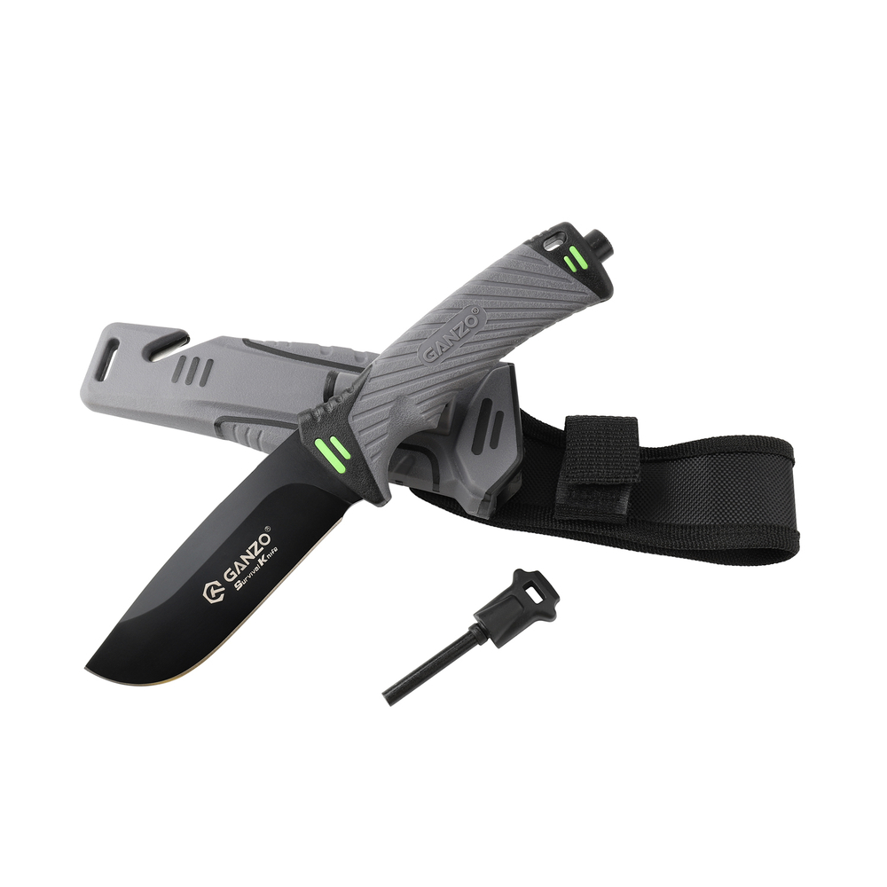 Нож Ganzo G8012-GY серый