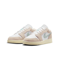 Кроссовки Air Jordan 1 Low White Pink Soft Blue