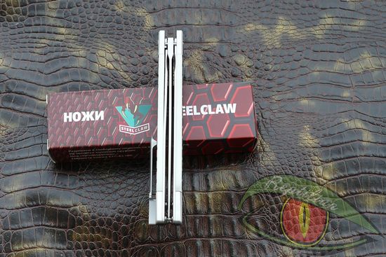 Складной нож Steelclaw Сёгун-01 c клинком из стали D2, рукоять G10 / Stainless Steel