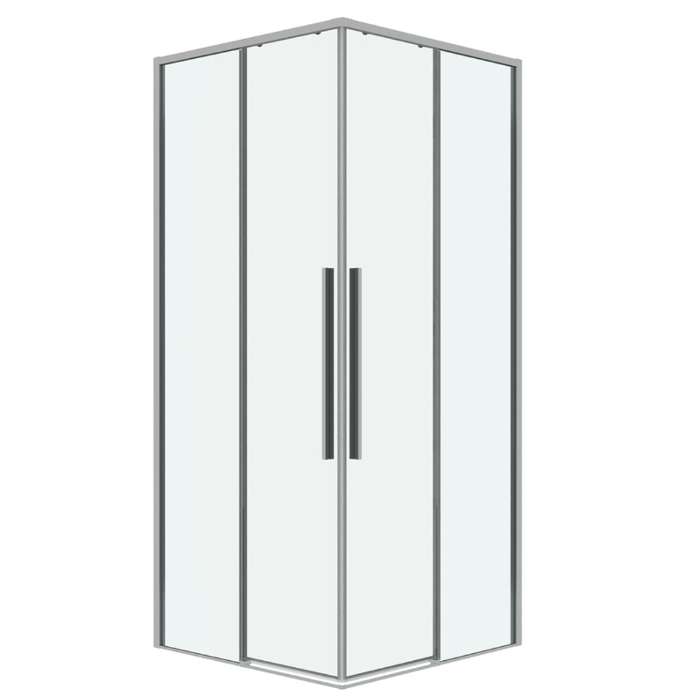 Душевое ограждение Grossman Galaxy 1/2.K33.01.70.10.00-1/2.K33.01.70.10.00 (70х70х195) раздвижная,хром,стекло прозрачное,2 места
