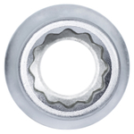 KING TONY (633022S) Головка торцевая стандартная двенадцатигранная 3/4", дюймовая 11/16"