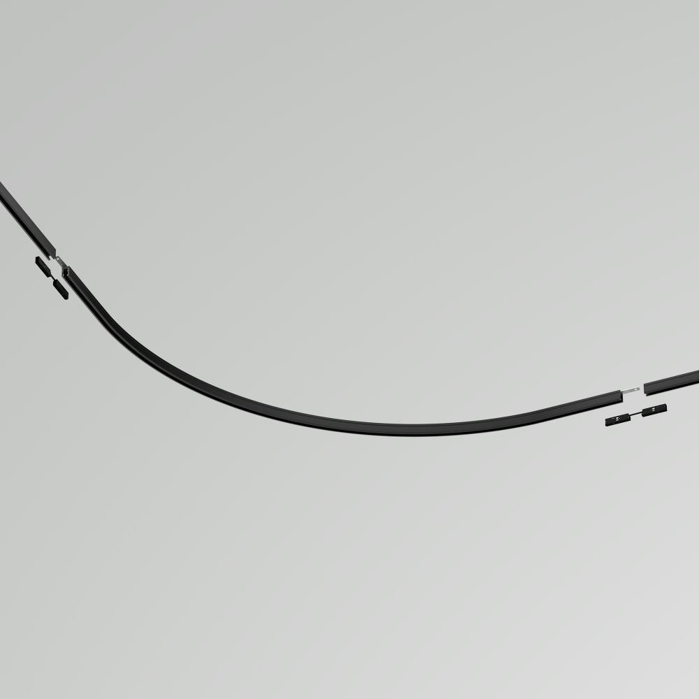 Коннектор радиусный R900 накладной Maytoni   TRA184-R900-11B