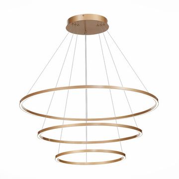 Подвесной светодиодный светильник LED 114W 2800-6500K ST605.203.114 золото Smart ST-Luce