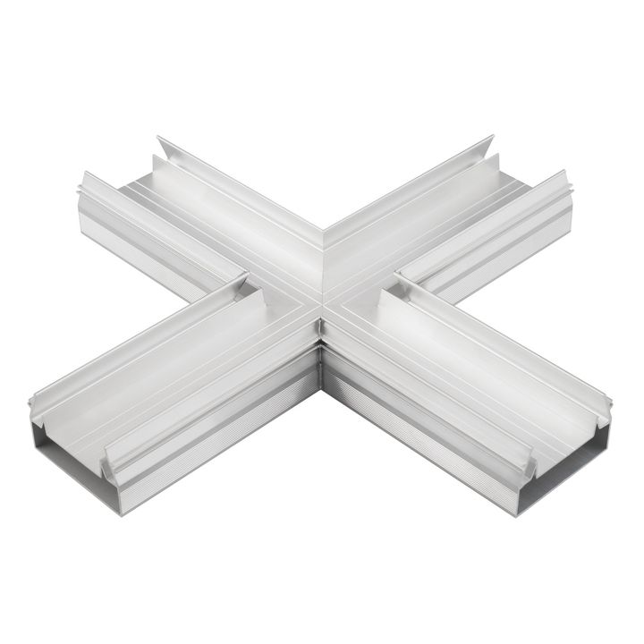 Соединитель X-образный Arlight Stretch-S-50-Ceil-Center-X90 крестовой 046879