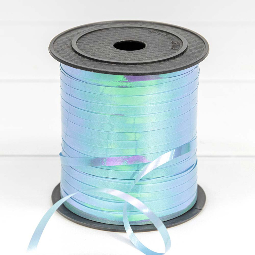 Лента Полипропилен 0,5см х 274м перламутровая (Синий)