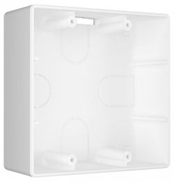 Короб накладной для силовой розетки Werkel белый W1199201