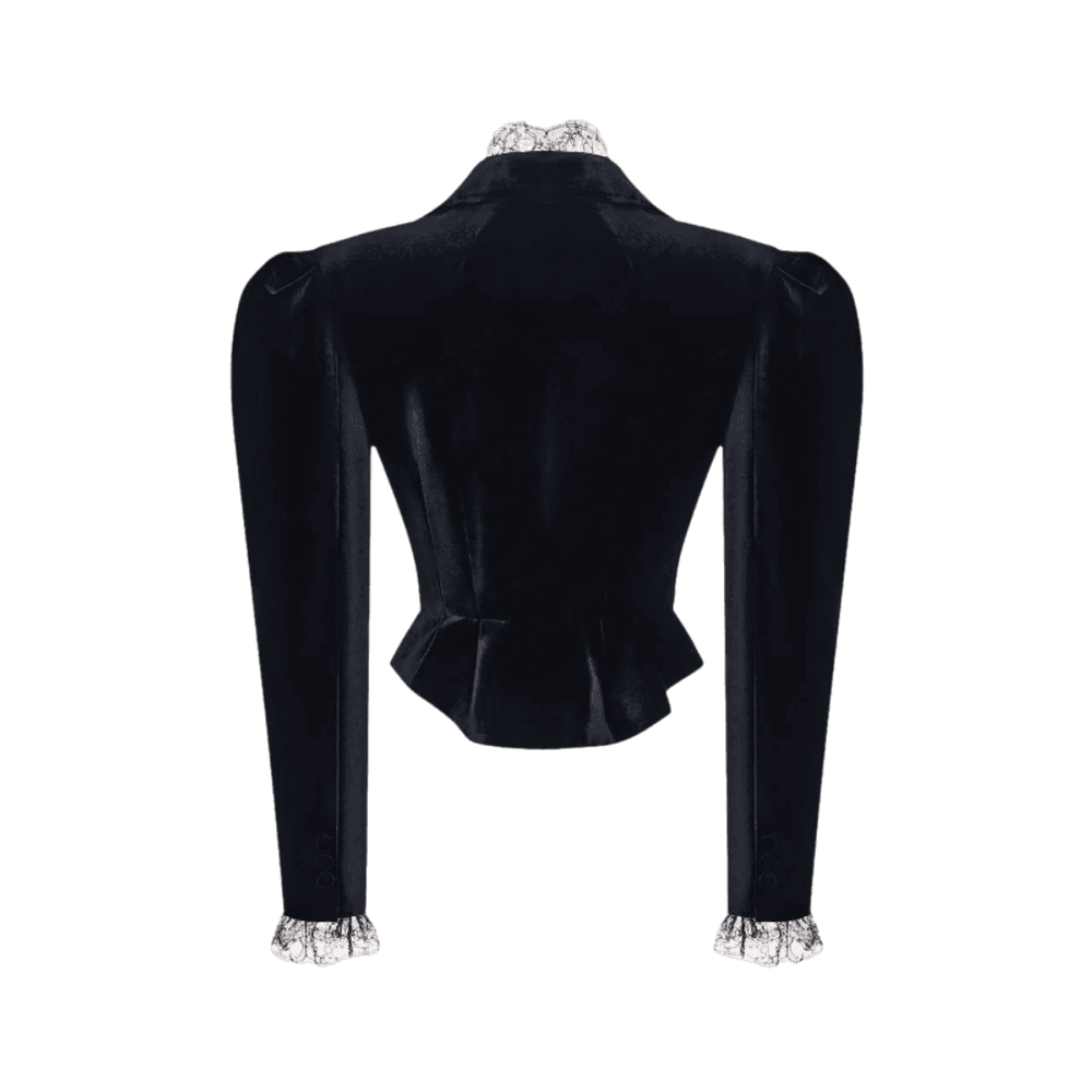 Пиджак викторианский из бархата