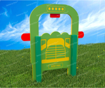 Уличный игровой развивающий модуль Машинка