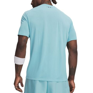 Мужская теннисная футболка Under Armour Tech Play - blue haze/academy