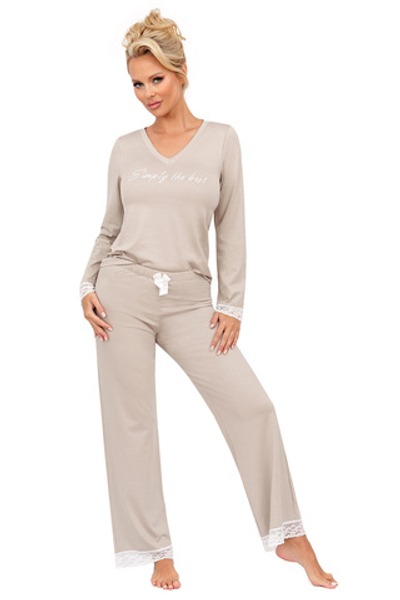 Simply long pyjamas Beige
