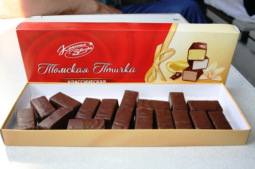 Конфеты Птичье молоко / 300 г / ТМ Красная звезда