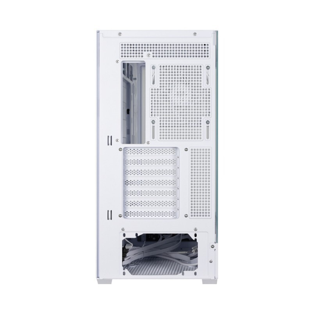 корпус ZALMAN P40 DS, ATX, WHITE, 9.1-inch LCD
