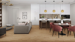 LVT-плитка Damy Floor 0036-2 — LVT Орех Европейский/European Walnut