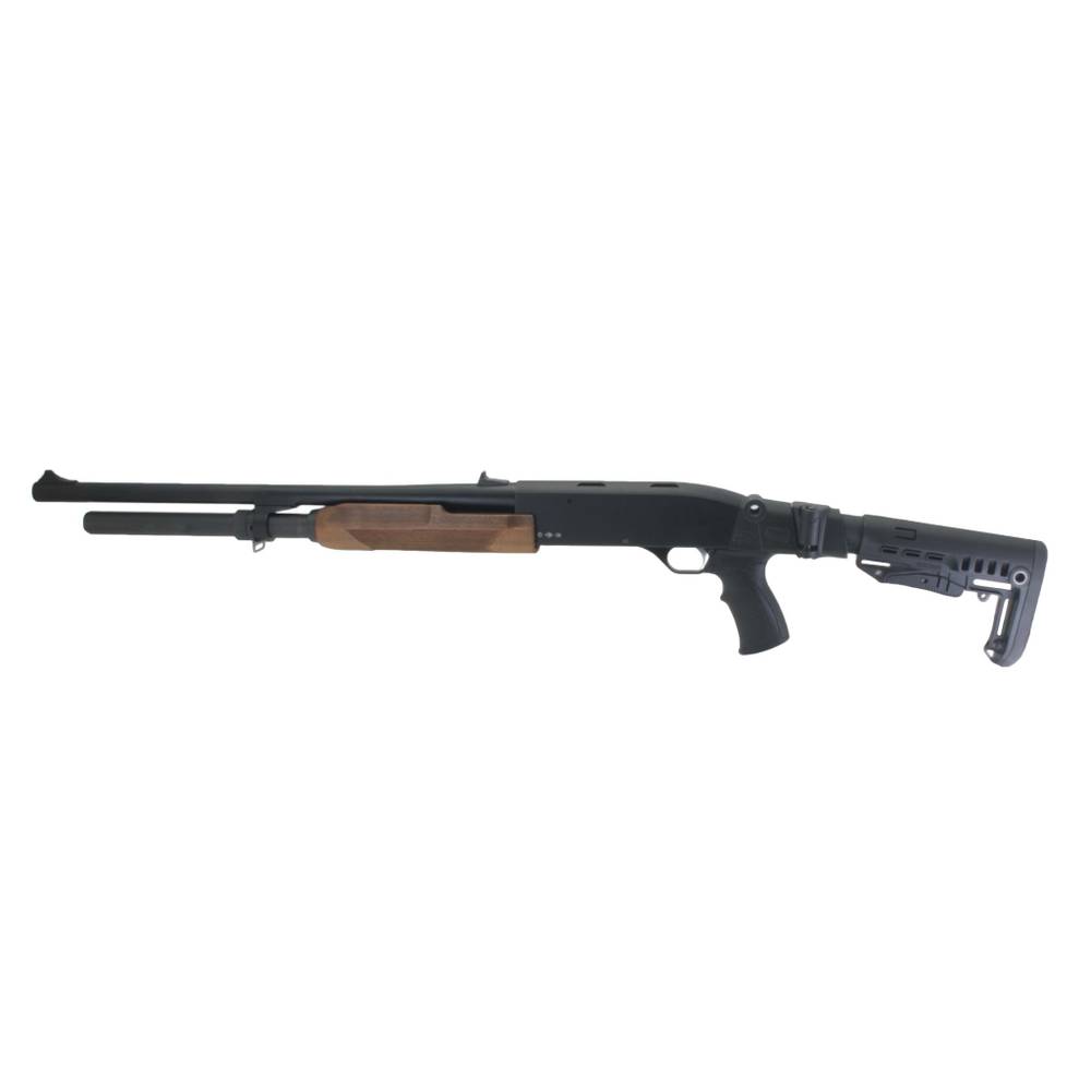 Пластиковый приклад Бекас, DLG Tactical. Черный
