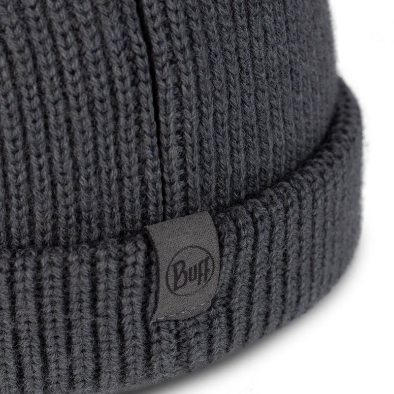 Вязаная шапка Buff Knitted Hat Ervin Grey Фото 4