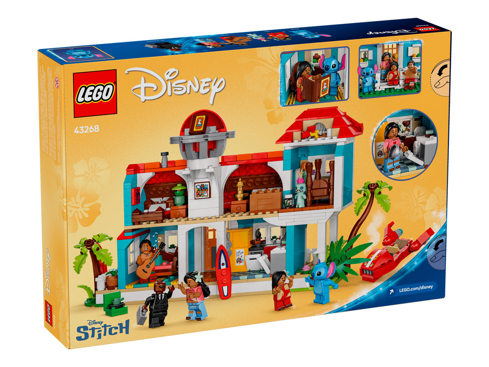 LEGO Disney 43268 «Пляжный домик Лило и Стича» — гавайские истории