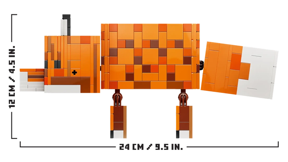Конструктор LEGO Minecraft 21588 The Fox