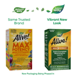 Nature's Way, Alive! Max3 Daily, мультивитаминный комплекс, без добавления железа, 90 таблеток