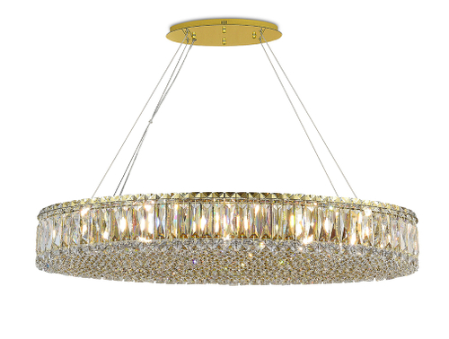 Подвесная люстра Newport VALENCIA 8458/S gold, М0070386