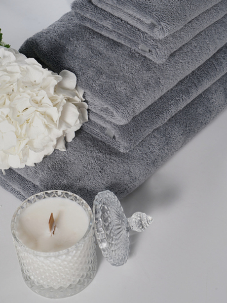 Набор полотенец 3шт Claire Batiste Atelier Ile стальной серый
