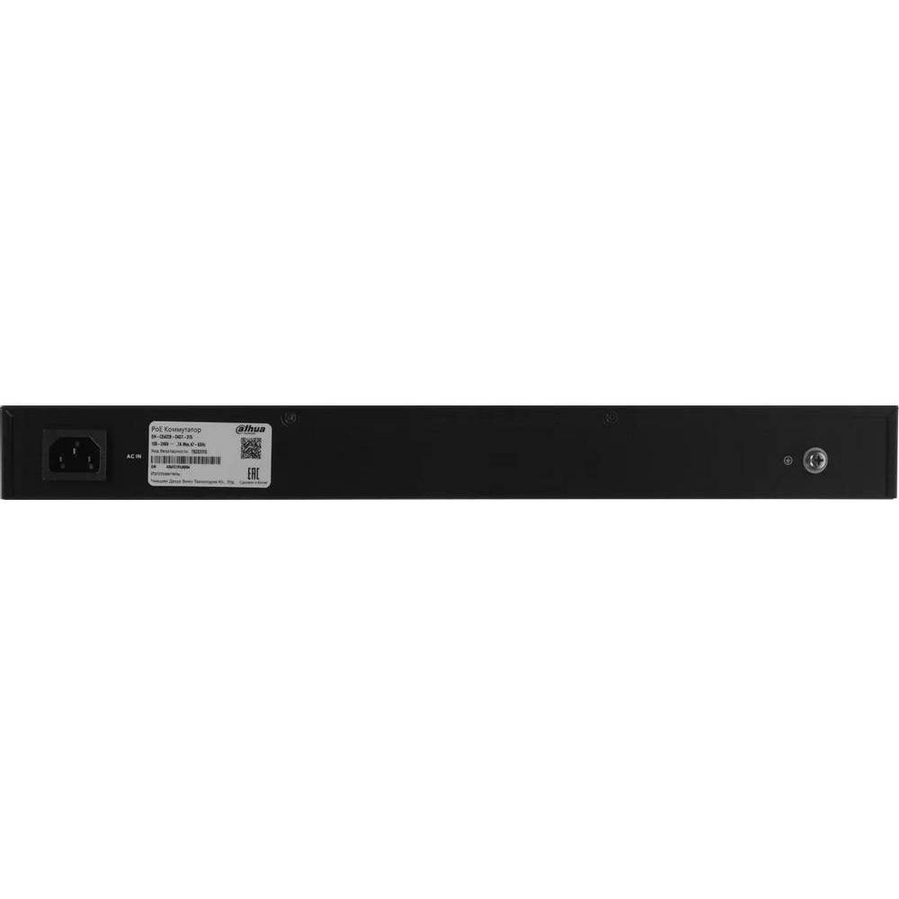 Коммутатор Dahua DH-CS4228-24GT-375 (L2) 24x1Гбит/с 2xКомбо(1000BASE-T/SFP) 2SFP 24PoE 375W управляемый