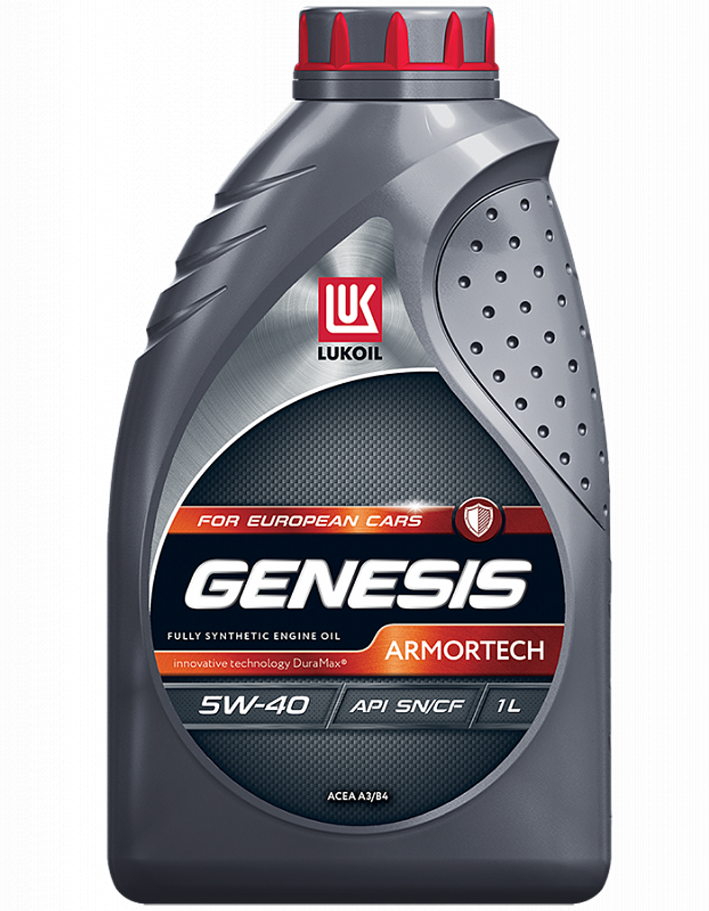 Моторное масло Лукойл Genesis Armortech 5W-40, синтетическое, 1 л