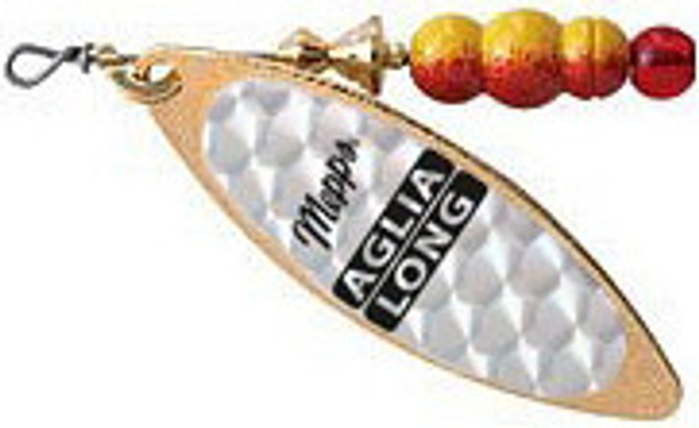 Блесна вращающаяся Mepps AGLIA LONG RAINBO, 2, Copper